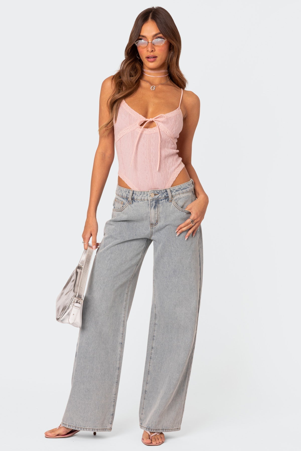 Anna™️ Bow Tie Jeans